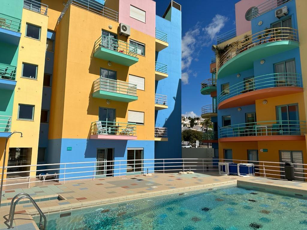 Marina De Albufeira T1 Ate 2 Pax Ou T2 Ate 6 Pax Com Piscina E Vista Marina Apartman Kültér fotó